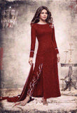 H5149A - RED HEROINE PRIYANKA CHOPRA HIT SALWAR KAMEEZ - Asian Party Wear