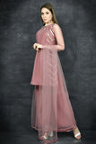 Rose Pink Designer Eid Readymade Gharara Dress - Asian Party Wear