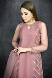 Rose Pink Designer Eid Readymade Gharara Dress - Asian Party Wear