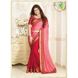 KH16360 Pink  Kasheesh Sheesha Designer Saree - Asian Party Wear