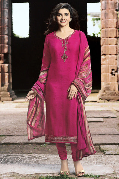 Fruit Dove Pink Party Wear Indian Readymade Suit - Asian Party Wear