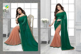 16448 Green Vinay Sheesha Star Walk Saree - Asian Party Wear