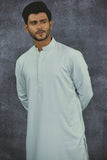 Sky Blue Mens Designer Kurta Shalwar Indian Menswear - Asian Party Wear