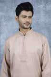 Peach Casual Boys Kurta Shalwar Indian Menswear Suit - Asian Party Wear