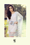 MARIA B 3B PURPLE LAWN SUMMER EMBROIDERED SUIT - Asian Party Wear