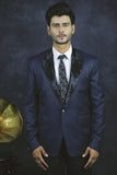 Grey Fancy Blazer Mens Formal Coat - Asian Party Wear