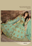 18004-C LIGHT BLUE ZOYA EMERALD WEDDING WEAR LEHENGA - Asian Party Wear