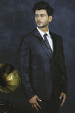 Black Mens Blazer Indian Menswear Coat - Asian Party Wear