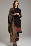 Black Winter Wear Readymade Salwar kameez - Asian Party Wear