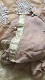 BEIGE SKIN CORAL PEARL PAKISTANI STYLE DESIGNER READY MADE SUIT - Asian Party Wear