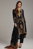 BLACK INDIAN ETHNIC TRENDY READYMADE SALWAR KAMEEZ - Asian Party Wear