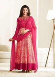 5738 PINK KASEESH PRACHI GALAXY DESIGNER ANARKALI DRESS - Asian Party Wear