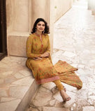 Dark Cheddar Indian Salwar Suit - Asian Party Wear