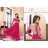 Fuschia Pink Show Stopper 3 Malaika Wedding Wear (MAK-3701) - Asian Party Wear