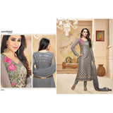 Grey Indian Suit Designer Party Wear Salwar Kameez - Asian Party Wear