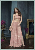 22002-A PINK ZOYA CELEBRITY HEAVY EMBROIDERED INDIAN BRIDAL WEDDING LEHENGA - Asian Party Wear