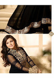 88012 BLACK LT NITYA PARTY WEAR ANARKALI SUIT - Asian Party Wear