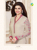 K3303 GREY KASEESH PRACHI-15 PARTY WEAR SALWAR KAMEEZ SUIT - Asian Party Wear