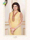 K3305 YELLOW KASEESH PRACHI-15 PARTY WEAR SALWAR KAMEEZ SUIT - Asian Party Wear