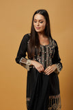 PAKISTANI DESIGNER READYMADE LINEN SHALWAR KAMEEZ - Asian Party Wear