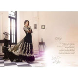 Black Show Stopper 3 Malaika Wedding Wear (MAK-3707) - Asian Party Wear