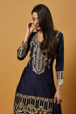 PAKISTANI DESIGNER READYMADE LINEN SHALWAR KAMEEZ - Asian Party Wear