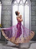 Purple Style Zoya Elite Dress - Elite Style Dress - Asian Party Wear