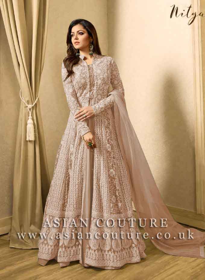 asian party dresses uk Party Wear Bridal Asian Dress Asian Pakistani Indian Wedding/party Wear Dress Unstitched UK