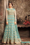 5103 TURQUOISE MAISHA JAWARIYA WEDDING WEAR BRIDAL LEHENGA - Asian Party Wear