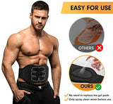 MarCoolTrip MZ ABS Stimulator,Ab Machine,Abdominal Toning Belt Workout Portable Ab Stimulator Home Office Fitness Workout Equipment for Abdomen
