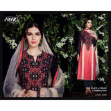 5308 Red, Black And Cream Combination Heer Designer Suit - Asian Party Wear