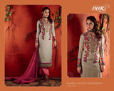 5607 GREY AND PINK KIMORA HEER PARTY WEAR SALWAR KAMEEZ SUIT - Asian Party Wear