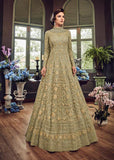 LUXURY HEAVY EMBROIDERED INDIAN WEDDING BRIDAL GOWN - Asian Party Wear