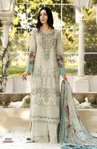 Elegant New Printed Summer Lawn Suit - Asian Party Wear