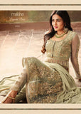 Pepper Stem Lime Green Exquisite Diva Style Party Wear Indian Salwar Suit - Asian Party Wear