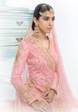 PINK PAKISTANI WEDDING MEHNDI OCCASIONAL SALWAR SUIT - Asian Party Wear