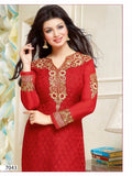 Z7043 RED ZISA AYESHA TAKIA SALWAR KAMEEZ SUIT - Asian Party Wear