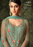 Green Indian Wedding Party Bridesmaid Designer Gown (3 weeks delivery) - Asian Party Wear