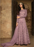 LILAC INDIAN ETHNIC STYLE WEDDING SUIT - Asian Party Wear