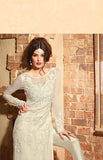 MN2710 CREAM MAISHA NEERJA GEORGETTE SUIT - Asian Party Wear