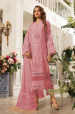 Rose Tan Dusty Pink Pakistani Designer Organza Suit - Asian Party Wear