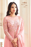 4608 PINK MAISHA WEDDING WEAR ANARKALI DRESS ( 3 weeks delivery) - Asian Party Wear