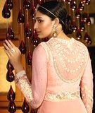 9103 PEACH AAFREEN ADAA VOL 2 DESIGNER PANT STYLE SUIT - Asian Party Wear