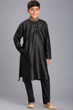 Black Indian Boys Kurta Pajama Kids Ethnic Wear - Asian Party Wear