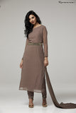 GRACEFUL MOUSE STRAIGHT SHIRT READY MADE SALWAR SUIT - Asian Party Wear