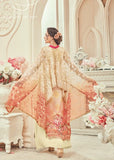 2003 BEIGE KESARI GEORGETTE PARTY WEAR SUIT - Asian Party Wear