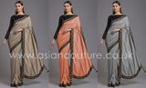 ZACS-850 Luxury New Indian Pakistani Stylish Party Wear Sarees - Asian Party Wear