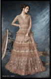 BROWN ZOYA INDIAN BRIDAL WEDDING LEHENGA - Asian Party Wear