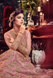 HOT PINK HEAVY EMBROIDERED INDIAN WEDDING & EVENING GOWN (2 week delivery) - Asian Party Wear