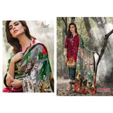 5001 ALI ZOHAIB GLAZED COTTON SALWAR KAMEEZ SUIT - Asian Party Wear